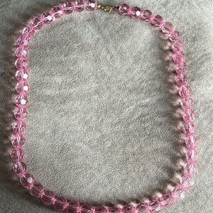 Pink necklace